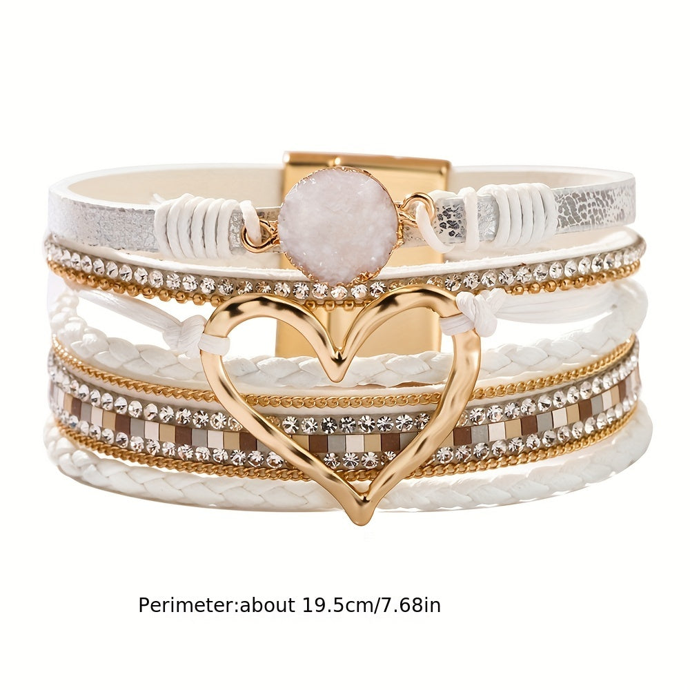 Bohemian Multi-Layer Leather Bracelet