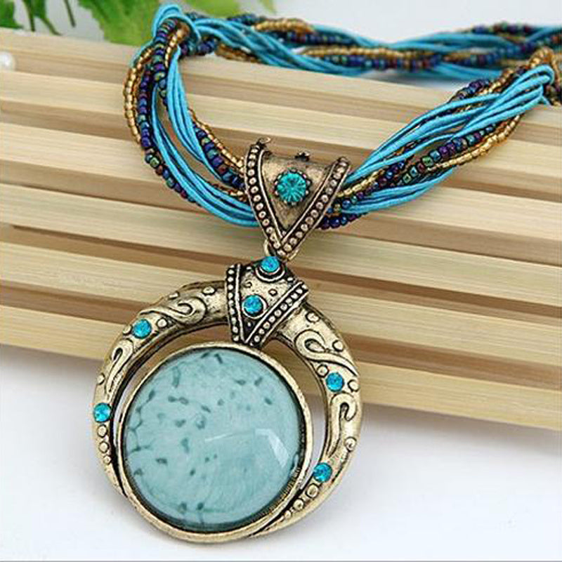 Bohemian Pendant Necklace