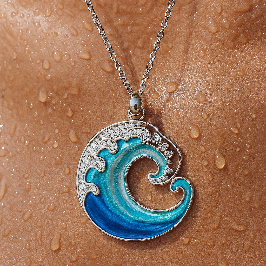 The Beat of the Wave Necklace