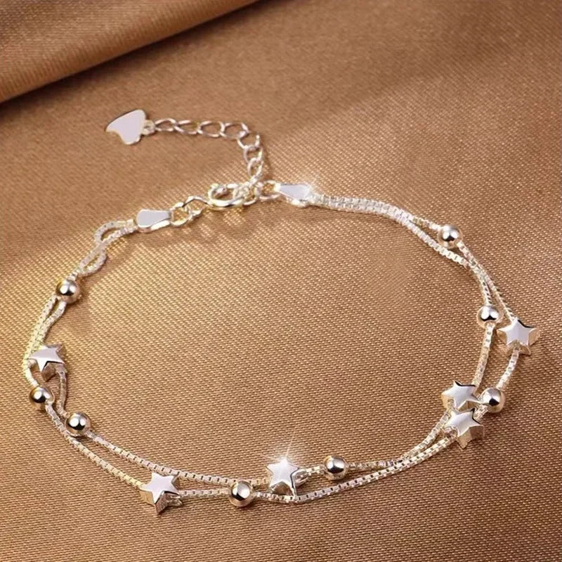 Star Tassel Crystal Bracelet