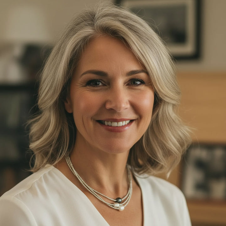 Antique-Inspired Pearl Necklace